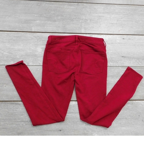 AMERICAN EAGLE OUTFITTERS SZ 2R STRETCH JEGGINGS - Picture 3 of 5